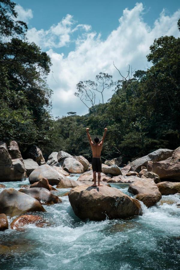 La Perla Negra - Black Pearl Eco Hostel ซานราฟาเอล ภายนอก รูปภาพ