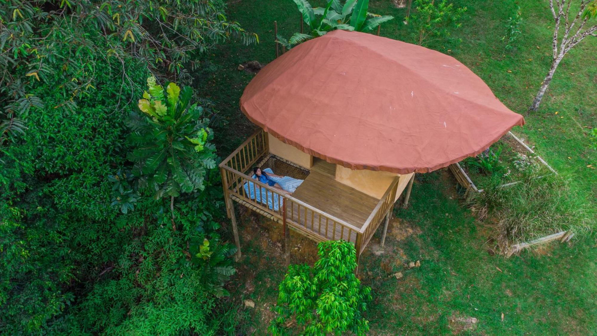 La Perla Negra - Black Pearl Eco Hostel ซานราฟาเอล ภายนอก รูปภาพ